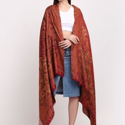 KRAFT INDIA Women Floral Printed Shawl-image-26