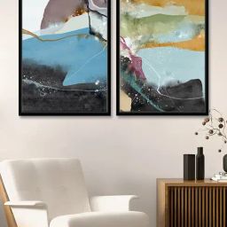 Art Street Multi Canvas Fine Wall Art - Set of 2-6