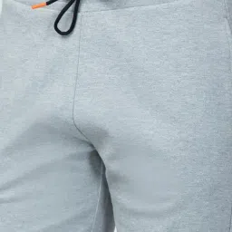 Spykar Grey Regular Fit Shorts image 4