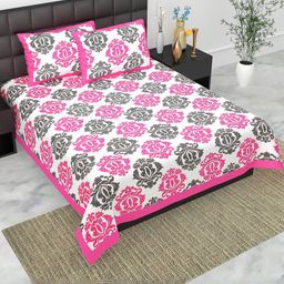 E Elma Unisex Pink Bedsheets-image-102