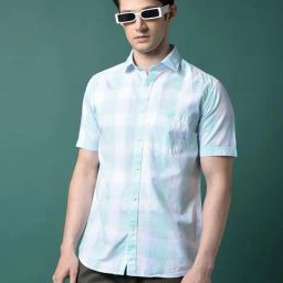 Crimsoune Club Multi Cotton Slim Fit Chequered Shirt-image-10
