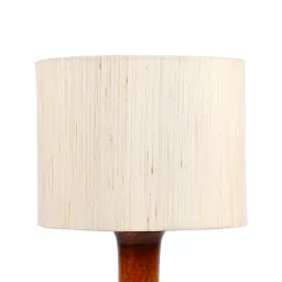 Tucasa NTU-152 B-22 Table Lamp with Wood Base (Beige) image 4