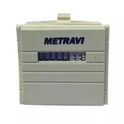 Metravi Digital Hour Meter 46x46 mmsq Off White, HM-01-29