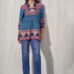 Anouk Women Floral Printed Flared Sleeves Kurta-38