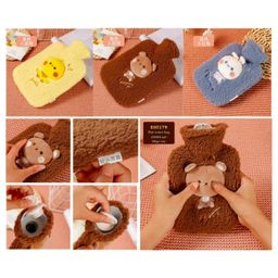 COMERCIO Hot Water Bag with Cute Cartoon Design Soft Cover for Pain Relief (Color & Design May Vary)-14
