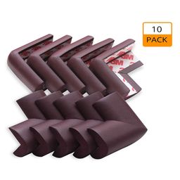 Mihar Essentials  L Shape Corner Edge Guard Pack of 10 - Brown-image-26