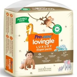 Pro ease Lovingle Luxury Diaper Pants Medium - 58 pieces-15