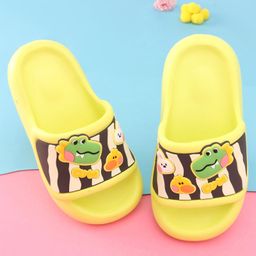 Oh! Pair Slip On Clogs with Crocodile Applique - Green-picture-17