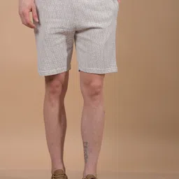 Crimsoune Club Men Self Design Regular Fit Shorts-picture-16