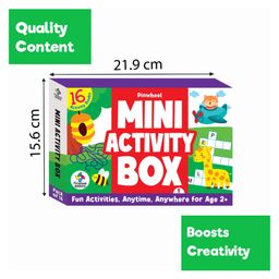 pinwheel books Mini Activity Box-1, Pack of 16 Mini Activity Books - English image 3