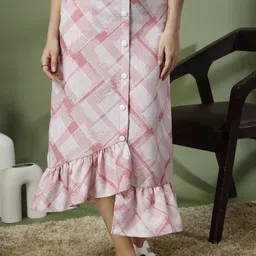 OOMPH! FACTOR Printed Midi Skirt-picture-34