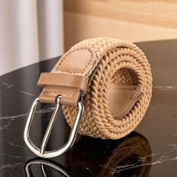 The Roadster Lifestyle Co. Unisex Stretchable Braided Belt-image-72