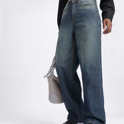 glitchez WomenFaded Chill Light Fade Baggy Jeans-picture-29