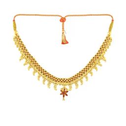 Malabar Gold and Diamonds 22 kt Gold Necklace-image-81