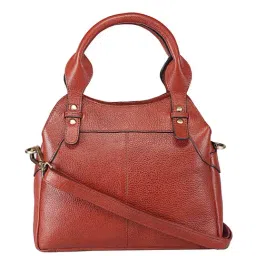 Genwayne Brown Textured Small Handbag-picture-47