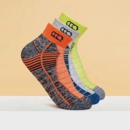 Ajile by Pantaloons Multicolor Cotton Printed Socks Pack of 3-picture-15