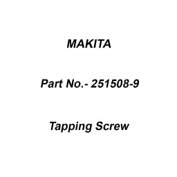 Makita Tapping Screw Size 3x20 for DC18WC, Part No 251508-9-14