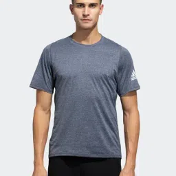 adidas Blue Round Neck T-Shirt-image-83