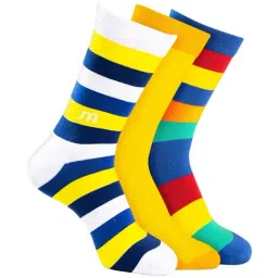 Man Arden Multicolor Striped Socks - Set of 3-picture-7