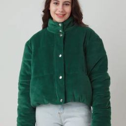 Zink London Green Regular Fit Jacket-image-99