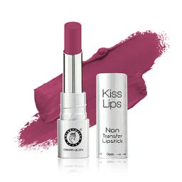 Colors Queen Kiss Lips Non Transfer Lipstick 01 Hot Plum - 3 gm-picture-10