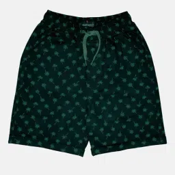 Kiddopanti Kids Navy Printed Shorts-image-24