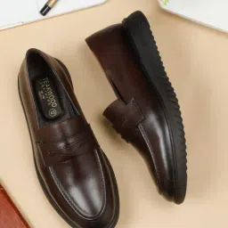 Teakwood Leathers Men's Brown Casual Loafers-image-62