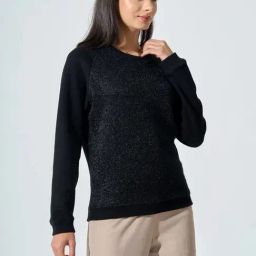 SALT Attire Grey Eva Raglan Sleeves Jumper-26