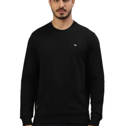 Royal Enfield Black Regular Fit Sweatshirt-image-89