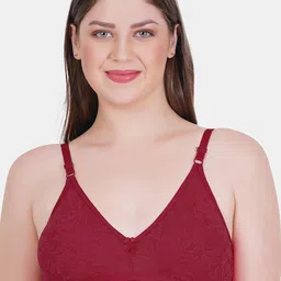 Reveira Self Design Medium Coverage Seamless Everyday Bra With Dry Fit & All Day Comfort-picture-6