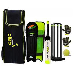 Jaspo CRIC Addict Plastic Cricket Bat Set Combo (Size-3 (Legender- 4 yrs to 7 yrs))-image-75