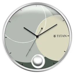 Titan NSW0069PP01 Silver Plastic Wall Clock-37