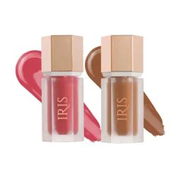 Iris Cosmetics Oh She Blushes Chisel & Cheek Edit Medium To Dark - Set of 2 image 2