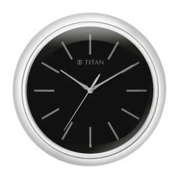 Titan NSW0072PA02 Classic Black Plastic Wall Clock with Silent Sweep Technology-image-12