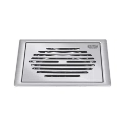 Sanjay Chilly Tof Square Classic Floor Drainer Silver 127 x 127 mm, TOF-SCGS-127-image-96