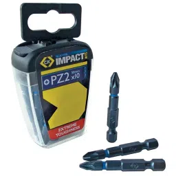 CK TOOLS SCREWDRIVER BIT, PZ2 X 50MM, 10PCS, PK10, T4560 PZ2LD10-41