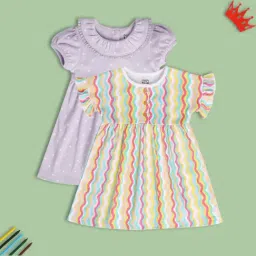 MINIKLUB Multi New Born And Baby Girls Short Sleeve Dress-image-20