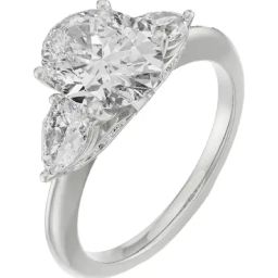 EMORI 14k White Gold Lab Grown Diamond Solitaire Ring for Women-image-96