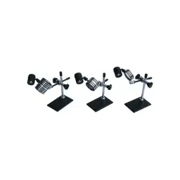 AS ONE Stand Loupe with LED Light 6× Magnification 50 mm Focal Length, STA-06S/LED-48