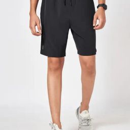 Ajile By Pantaloons Steel Grey Regular Fit Sports Shorts-picture-11
