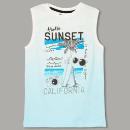 Fame Forever by Lifestyle Boys White Cotton Printed T-Shirt-picture-46