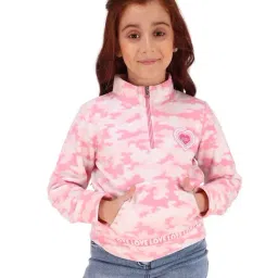 Cutecumber Girls Pink Embellished Top-image-60