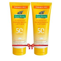 pure roots Set Of 2 UV Protection Sunscreen Lotion - 100 ml Each-image-19