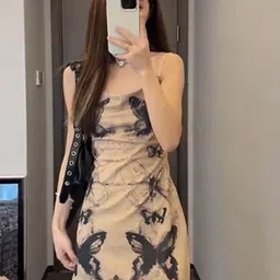 StyleCast x Revolte Printed Sleeveless Bodycon Mini Dress-image-34