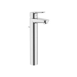 Grohe Bauedge Brass Chrome Finish Single Lever Basin Mixer for Smooth Body Freestanding Basin (32860001)-image-24