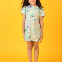 Anthrilo Print A-Line Dress-7