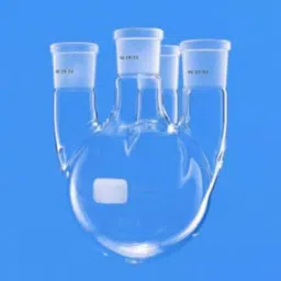 Rasayan 100ml Flasks Round Bottom Four neck, side neck, set at angle or parallel. 19501-7