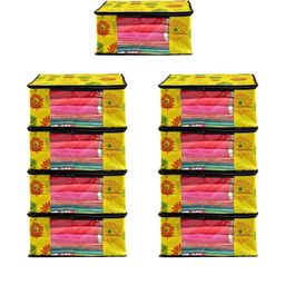 AMAK INC Yellow Fabric Multi-Utility Wardrobe Organisers-picture-27