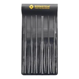 BERNSTEIN WERKZEUGFABRIK Needle File Set, 6Pc, 5-210-40