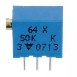 TT Electronics 10 kΩ Through Hole Tri mmer Potentiometer 0.25 W @ 85 °C Side Adjust TT ElectronicsBI 64, 64XR10KLF (Pack of 5)-image-99